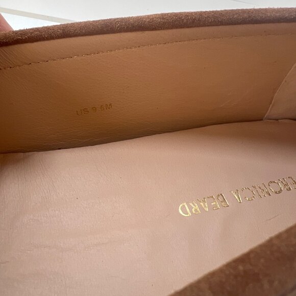 Veronica Beard Jia hazelwood Suede Loafers Women Size 9.5 - Picture 9 of 11